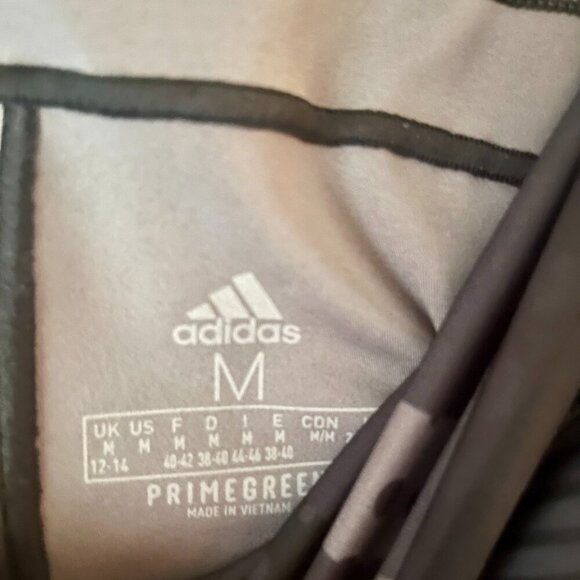 Adidas X Peloton Believe This High-Waisted 7/8's Tight Leggings Granite Size M - Picture 6 of 8